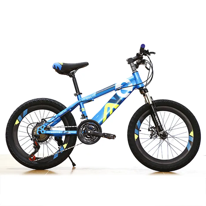 Mini bicicletas de combustible de carbono con suspensión completa, con neumáticos a la moda, para niños, cesta de 14, 16, 18 y 20 pulgadas
