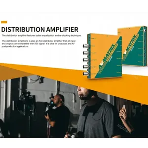 AVMATRIX SD1141 SD1191 SD2080 SD1151-12G Distribution Amplifier <strong>Splitter</strong> Converter Video Switcher for Audio Video - Product Image 3