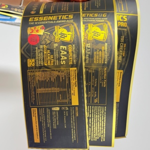 Bán buôn Hot Bán nhãn cho thể thao dinh dưỡng Sticker Dinh dưỡng bổ sung dán - Product Image 3
