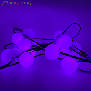 40 пикселей/комплект WS2811 DC12V адресуемый RGB пиксельный модуль IP68 50 мм матовое покрытие основание 0,72 W/Pixel(3 светодиода) 18AWG черный провод 3 - Product Image 1