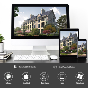 High Quality Smart Home CCTV Surveillance <strong>System</strong> with Two-Way Audio &amp; Night Vision for Home <strong>Security</strong> &amp; Video Monitoring - Product Image 2