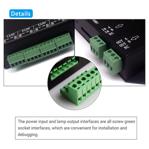 T-4000 TLL LED RGB programmier bare Controller mit SD-Karte für sk6812 WS2812B WS2811 WS2801 LP6803 führte digitale Pixelstreifen-Dimmer - Product Image 3