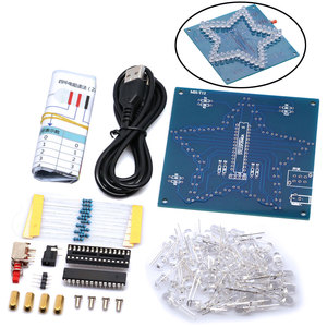 DIY Electronic Kit Fünf-Punkt-Stern Bunte Blendung LED RGB-Modul Wasser licht 51 Single-Chip-Mikro computer für Arduino