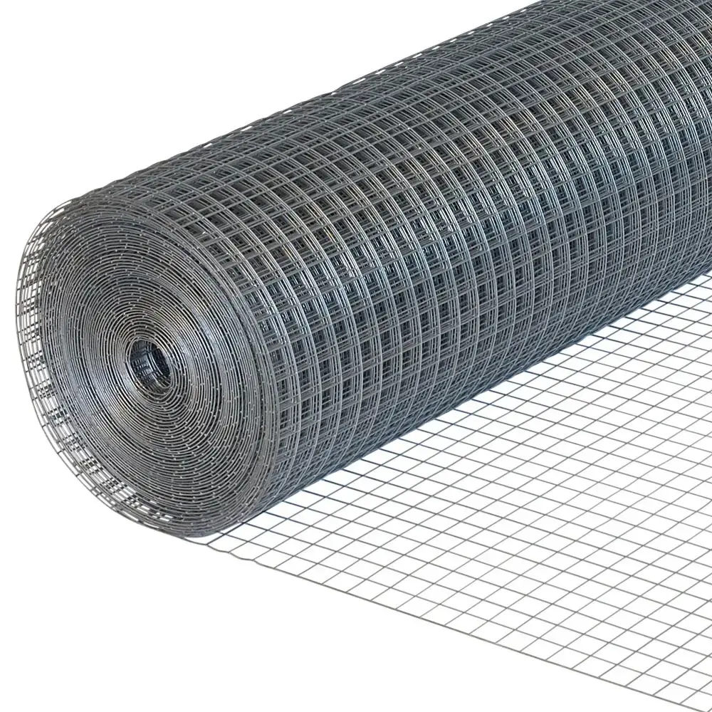High Quality Factory price 8 x 100 ft feet hot dipped galvanized anti rust fence roll welded wire mesh