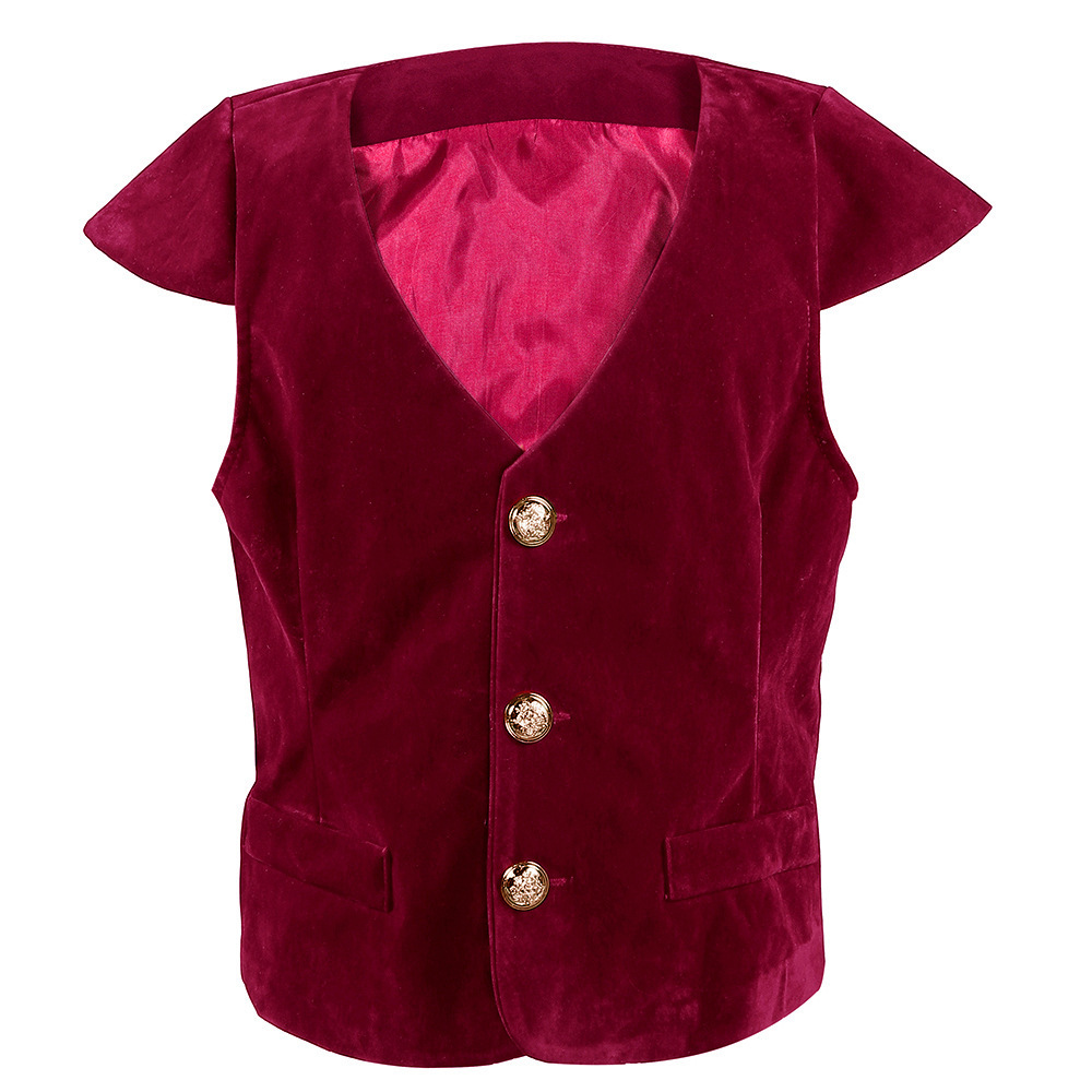 62314 chaleco rojo oscuro