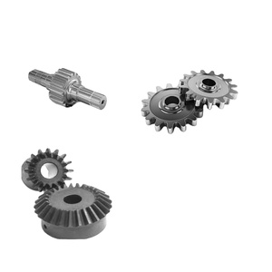 Precise Grinder Clocks Angular Drive Differential Pinion <strong>Helical</strong> Spiral 135 Degree Forged Straight Spiral Bevel <strong>Gear</strong>