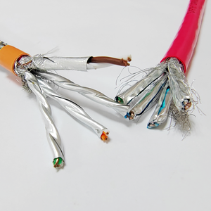 SFTP STP ftp cat 6a cat7 twisted pair 4*2*23awg 500mhz cat7 computer internet data transmission line - Product Image 2