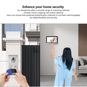 2 Families Easy <strong>Intercom</strong> 9inch Cvbs Multi Apartment Video <strong>Intercom</strong> Door Phone <strong>Intercom</strong> Building - Product Image 5
