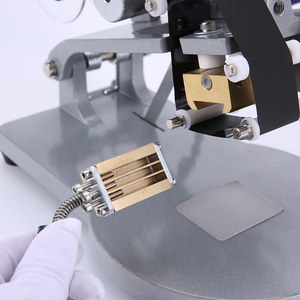 Dy-8 Farbband-Heiß druckmaschine, Rcidos Direct Thermal Ribbon Heating Coding Machine, Manuelles Leder-Batch-Stempeln - Product Image 5
