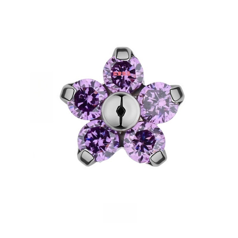 Purple zircon