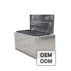 卡车拖车箱钥匙锁铝制储物工具箱手提包 - Product Image 4