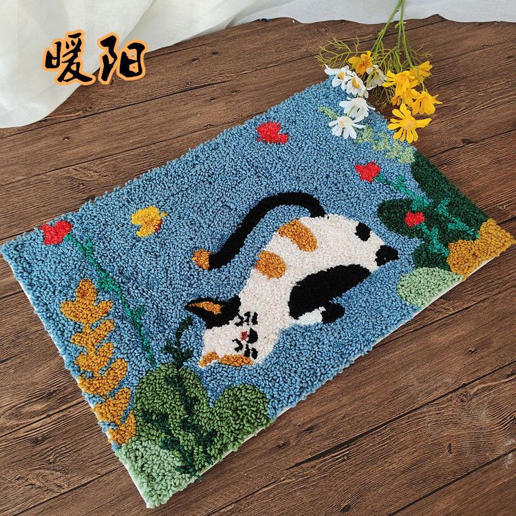 Tapis de sol à motif de soleil chaud