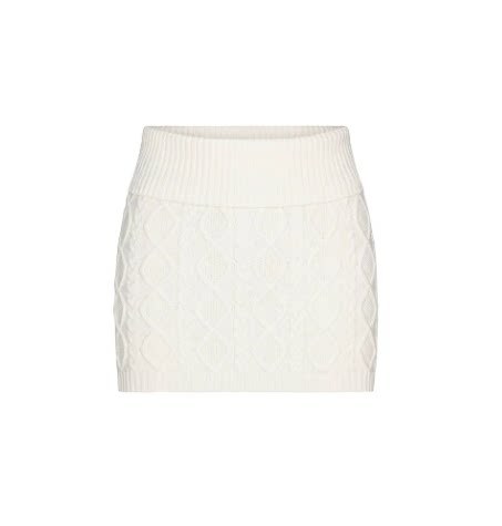 White short skirt