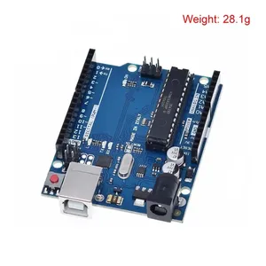 WiFi R3 scatola ufficiale ATMEGA16U2 / UNO + WiFi R3 MEGA328P Chip CH340G per Arduino UNO R3 scheda di sviluppo WeMos ESP8266