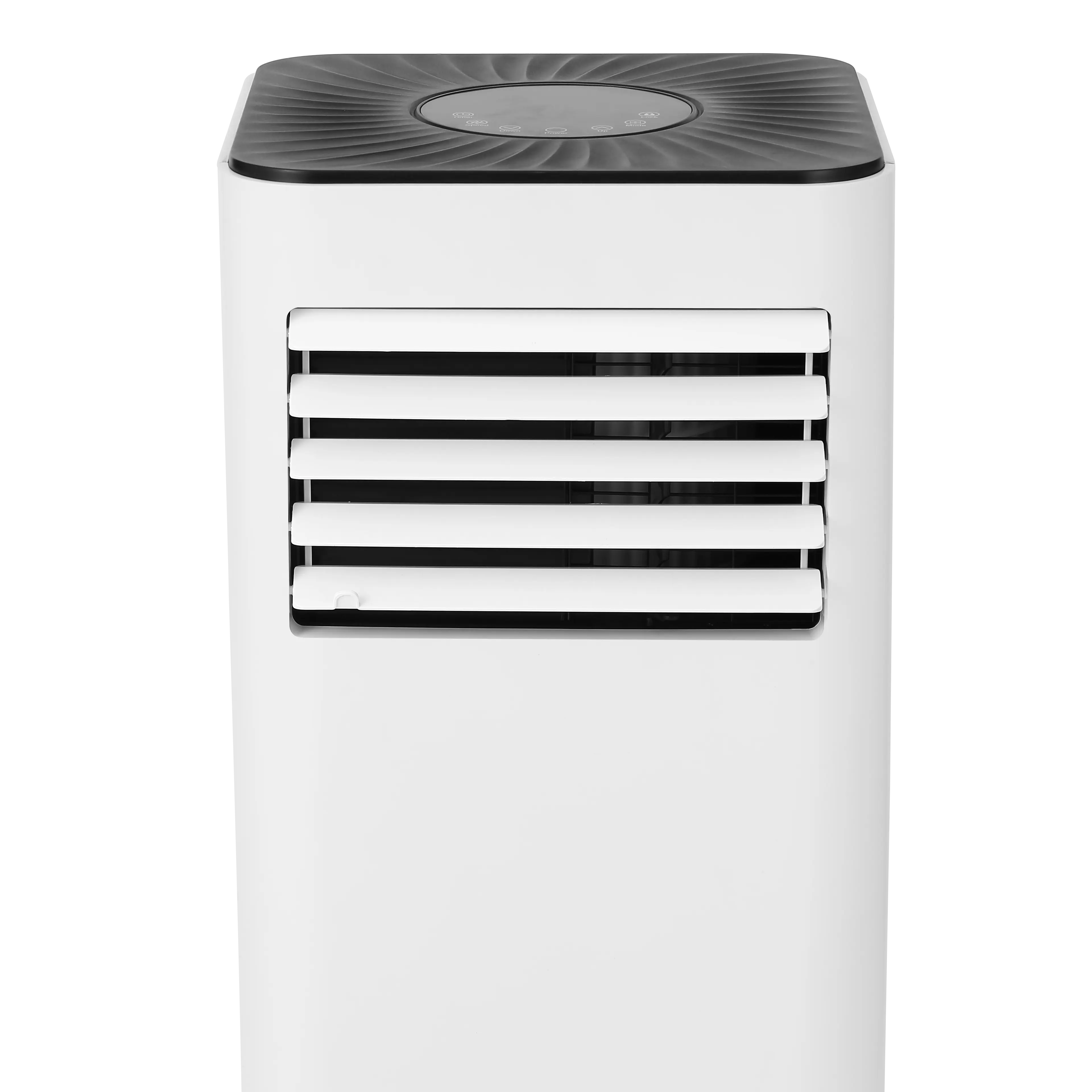 Ventilador de aire acondicionado portátil 7000BTU, enfriador evaporativo de aire pequeño, 3 velocidades, con luz LED de 3 colores