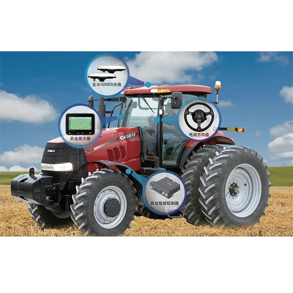 Gps Precisie Landbouw Tractor Automatische Piloot Landbouw Automatische Stuursysteem