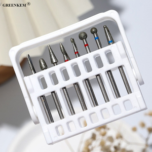 16 Holes Nail <strong>Drill</strong> Storage Case <strong>with</strong> Emery Nail <strong>Drill</strong> Rack Manicure Salon Tools Nail <strong>Drill</strong> Holder Stand Display