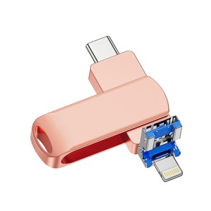 3 in 1 Lightning Type C USB Stick pendrive 16GB ถึง128GB แฟลชไดรฟ์ USB ชนิด C OTG สำหรับ iPhone PC โทรศัพท์ - Product Image 3