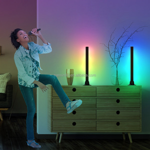 2 paket app kontrolü akıllı rgb ışık çubuğu Wifi tuya akış pro led akıllı ışık çubukları led yuvarlak demir akıllı sensörlü ışık - Product Image 2