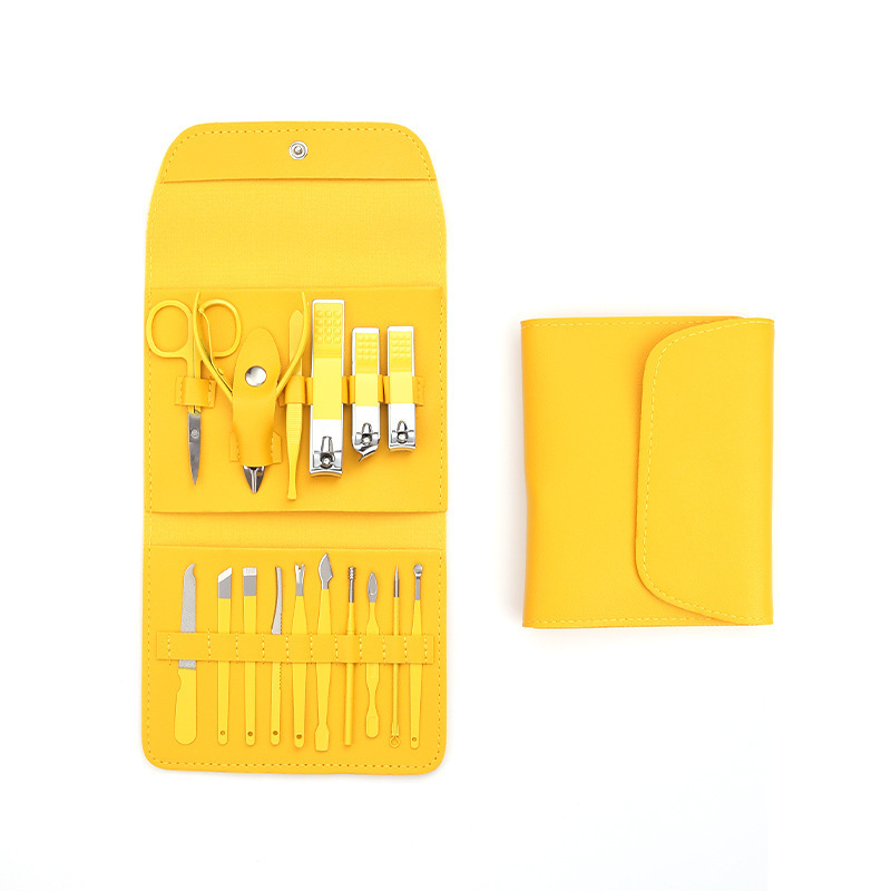 Jaune citron 16 pièces set