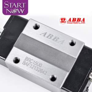 <strong>ABBA</strong> BRC15U0 BRC20U0 Slider Block Linear Rail Guide Bearing Original Taiwan for CNC Router Laser Machine Woodwork Lathe 3D Print - Product Image 5