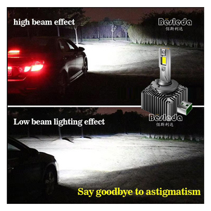 Yüksek güç Led D1S D3S D5S Led far ampulü Canbus araba aksesuarları 12V lamba kiti otomatik işık Led D4S D2S LED hid xenon değiştirin - Product Image 6