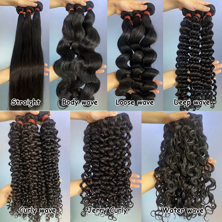 Paquets de cheveux