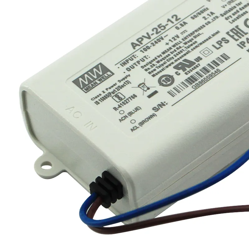 MeanWell APV-25-12 25w 12v 2a LED Driver Single output switching power supply