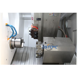 4 Axis Horizontal Slant Bed CK46D <strong>CNC</strong> <strong>Lathe</strong> <strong>Machine</strong> Tool Mini <strong>Lathe</strong> <strong>CNC</strong> <strong>Machine</strong> <strong>Process</strong> With 4 + 4 Milling Head - Product Image 6
