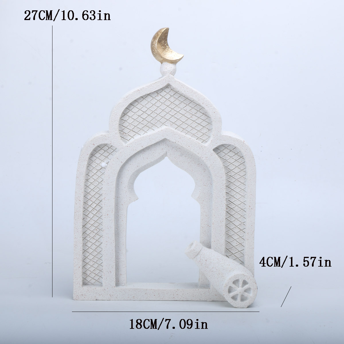 Porte simple blanche 25342 avec pistolet