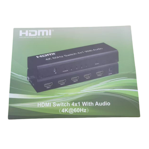 Gran oferta 4x1 HDTV Switcher 1,4 3D HD Video 4K Resolución HD Splitter con dos salidas de audio digital Resolución 1080p - Product Image 6