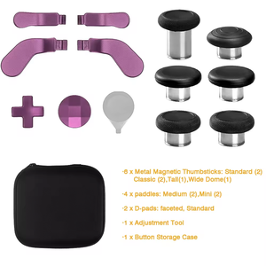 2024 Metal d-pad tetik kürekler yedek Thumbstick Xbox One Elite denetleyici serisi 2 analog joystick parçaları için tamir kiti - Product Image 6
