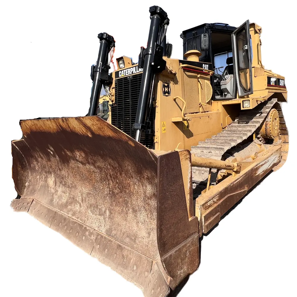 Mesin Konstruksi bekas CAT D8R buldoser mesin konstruksi tangan kedua CATD8R mesin buldoser bekas Caterpillar CatD8R