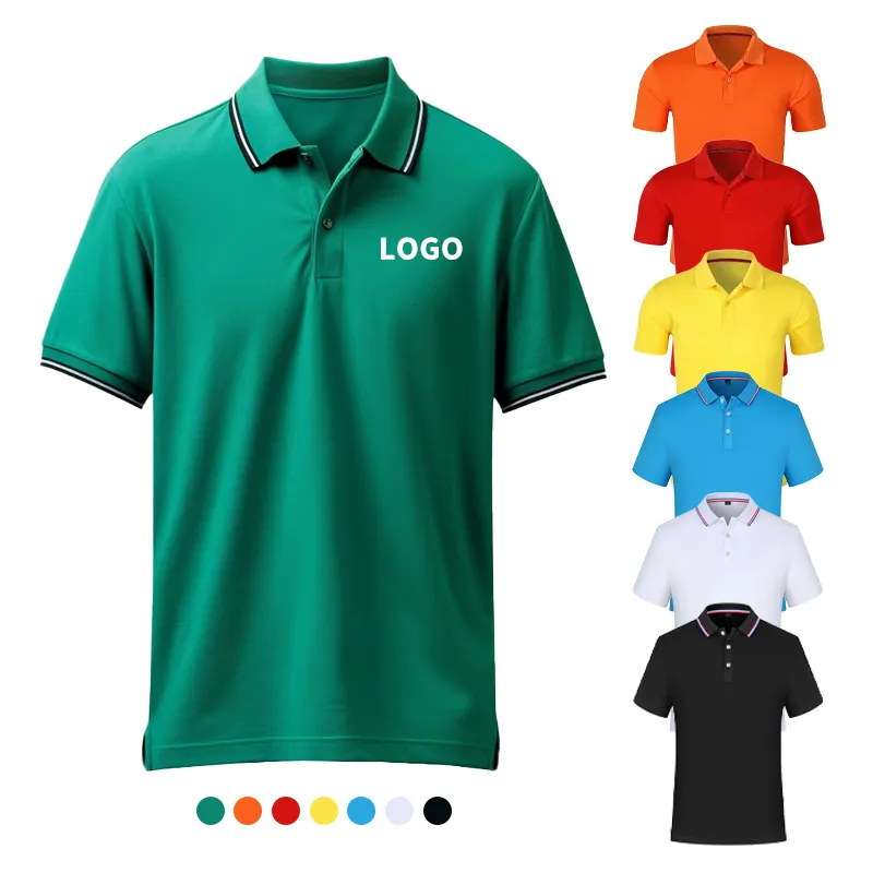 Uniforme escolar personalizado para niños y niñas, camisas de verano
