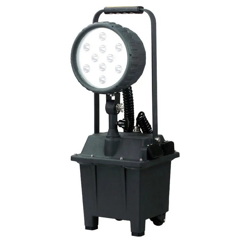 Lumière d'inspection portative rechargeable anti-déflagrante de lumière de travail d'IP66 30W LED avec la lampe-torche anti-déflagrante d'ascenseur 4000 lumens