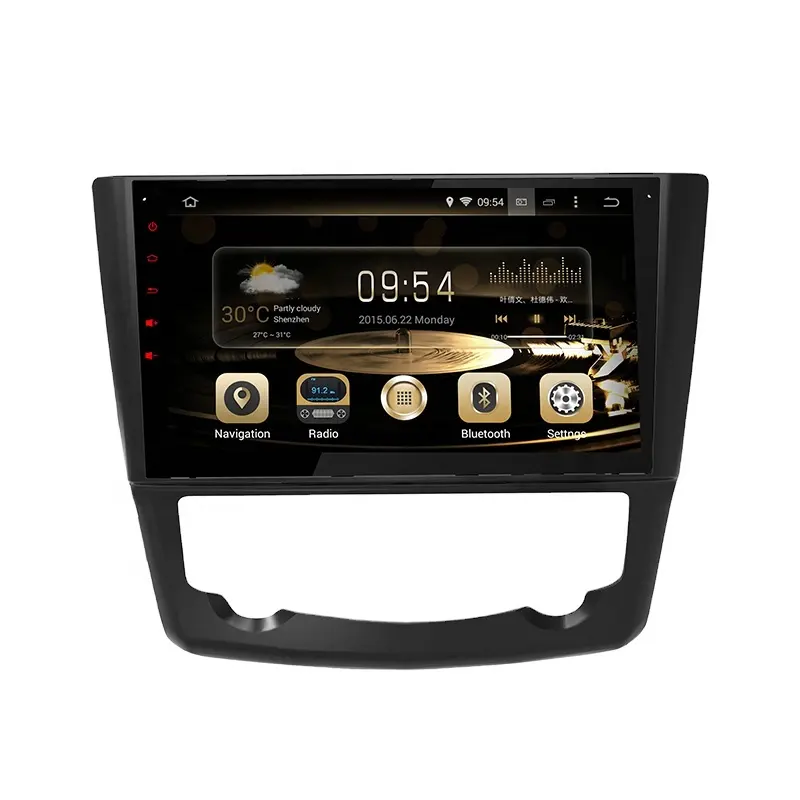 CUSP หน้าจอขนาดใหญ่สำหรับ Renault Kadjar 2015- GPS,10.1นิ้ว4G64G ระบบนำทางมัลติมีเดียสำหรับรถยนต์ DSP สเตอริโอรถยนต์แอนดรอยด์ GPS DVD Carplay