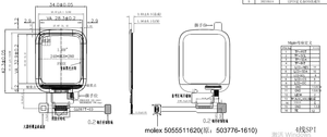 1.69&quot; 240X280 <strong>LCD</strong> <strong>Display</strong> TFT screen <strong>with</strong> capacitive touch screen for smart watch - Product Image 4
