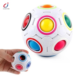 Chengji colore magico arcobaleno palla puzzle antistress infinity cubo fidget giocattoli puzzle magico giocattolo sensoriale - Product Image 3