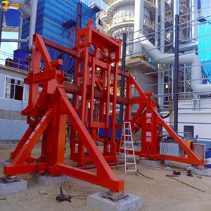 Equipo de carga y descarga de contenedores de 20 pies en funcionamiento basculante de contenedores de China - Product Image 5