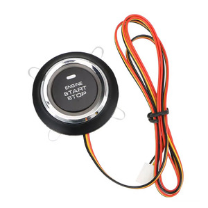 12V Entry Ignition Startersc halter Universal Auto Replacement Auto Auto Motor Start Stop Druckknopf Keyless - Product Image 1