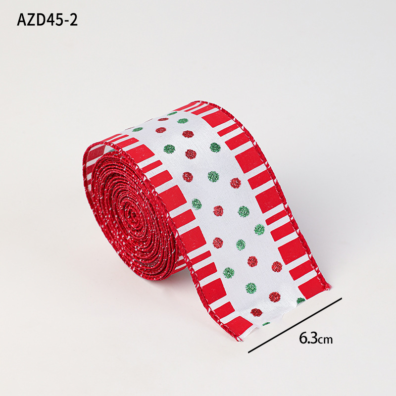 Modèle à pois rouge vert 63cm coloré