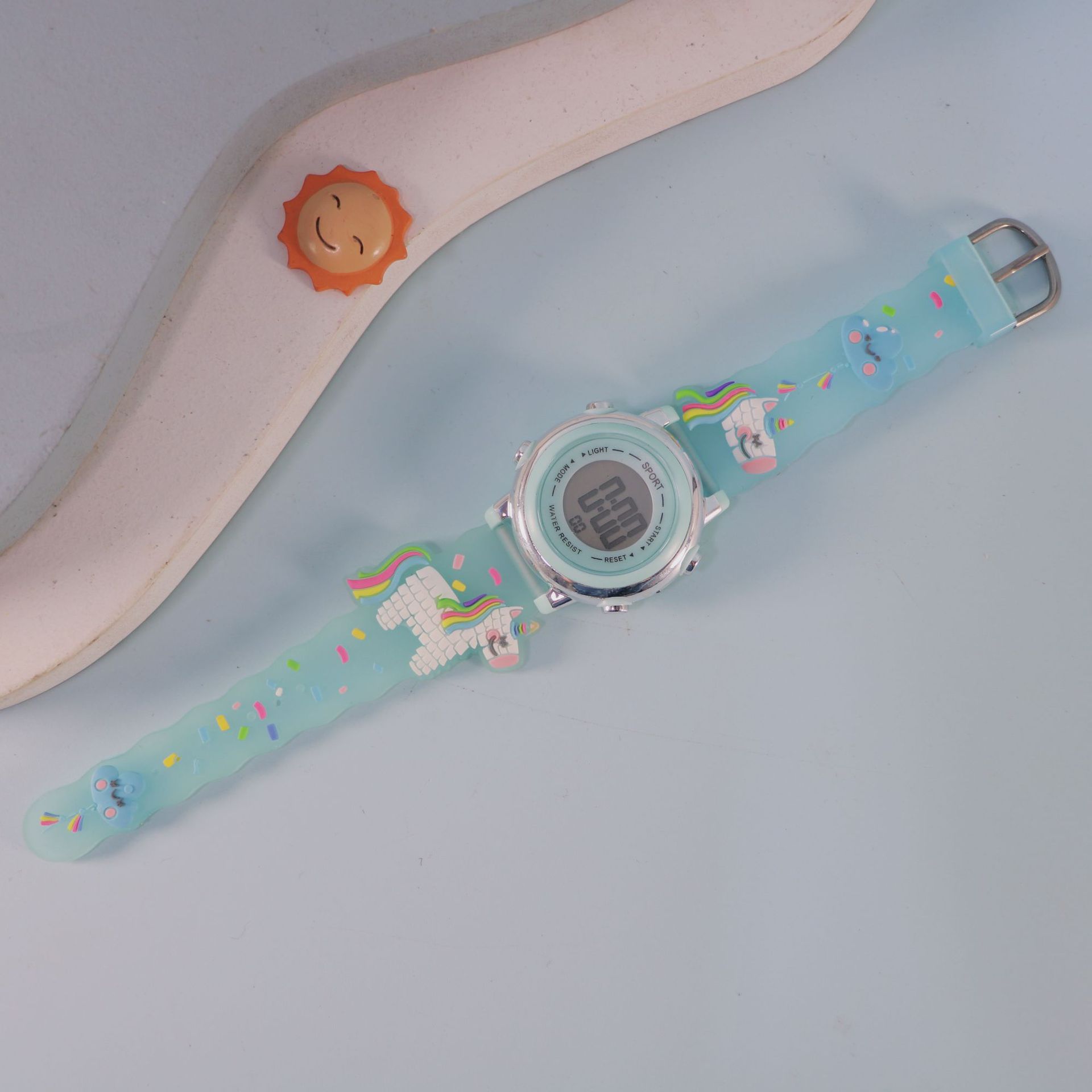 Licorne 1 bleu clair