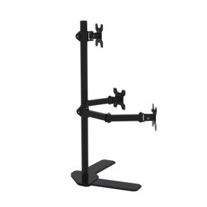 Fabrika satış üç monitör masaüstü standı 10 ''-32'' inç çoklu ekran masaüstü standı masa üstü TV bağlar - Product Image 5