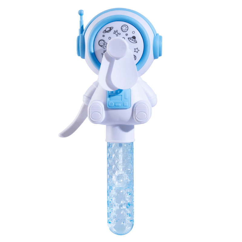 FS-022-Ventilador Astronauta Burbuja Azul Claro