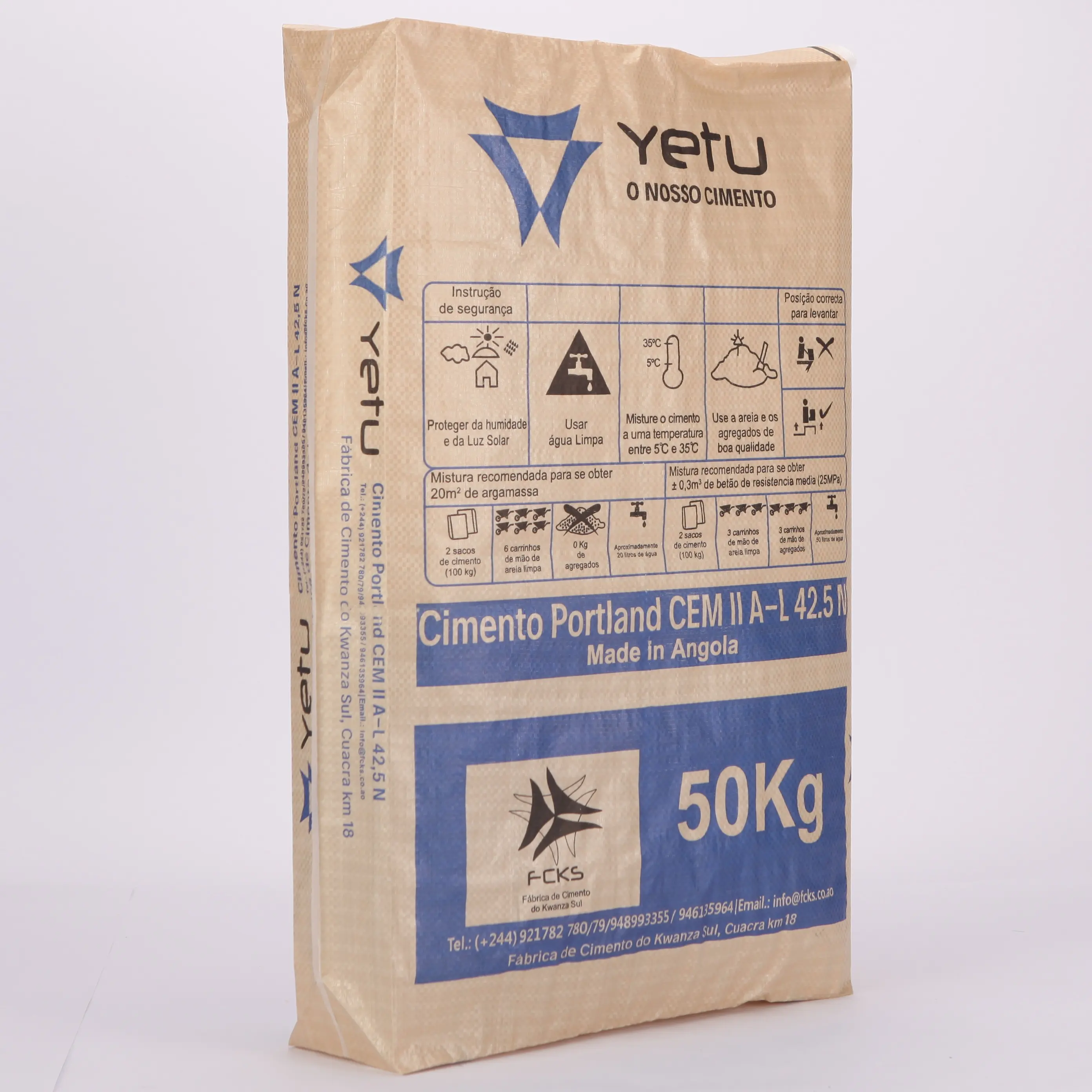 Zhizhang — sac à valve en papier kraft, grand papier kraft de 25kg et 50kg,