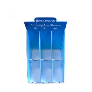 Tùy chỉnh hiện đại thân thiện với môi cho kraft giấy tầng thang Kệ Countertop/Tabletop tông véc ni PDQ đứng dễ dàng lắp ráp - Product Image 3