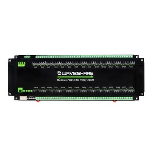 30-Ch <strong>Ethernet</strong> Relay <strong>Module</strong>, Modbus RTU/Modbus TCP Protocol, PoE Port Communication - Product Image 3