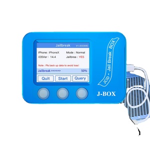 JC Jail Break Box Programador JCID Bypass ID iCloud Comprobación de contraseña para Wifi BT Dirección Face ID & True Tone Tool