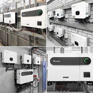 Growatt על רשת עניבה סולרית 125kw 150kw 200kw 250kw 350kw 350kw 3 שלב mppppppt sine טהור גל