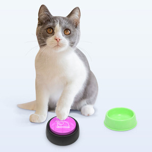 Botón de voz de sonido para perro mascota, dispositivo para comunicación, grabación, fácil, promocional, novedad - Product Image 5